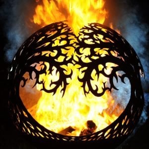 Tree of Life FirePit Sphere